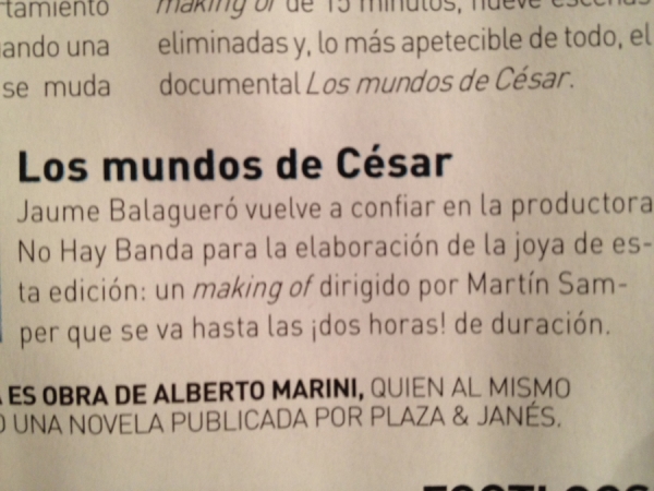 Los mundos de César